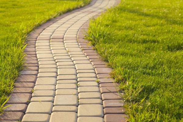 Sidewalk Brick Repair in Provo